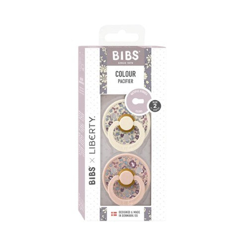 BIBS x Liberty Pacifier Original - Blush Mix (2-Pack)