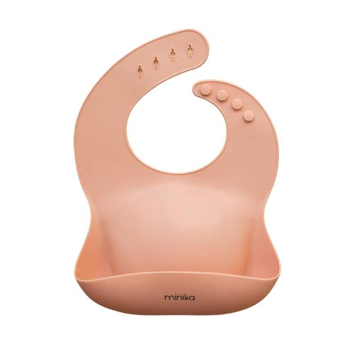 Silicone Bib - Blush