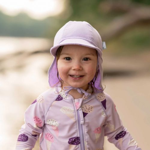 Sun Soft Baby Cap - Lavender