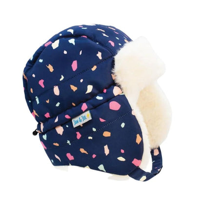 Toasty-Dry Trapper Hat - Terrazzo