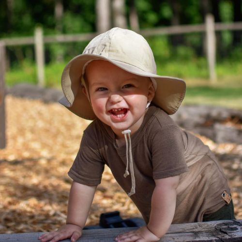 Cotton Floppy Hat - Olive Khaki