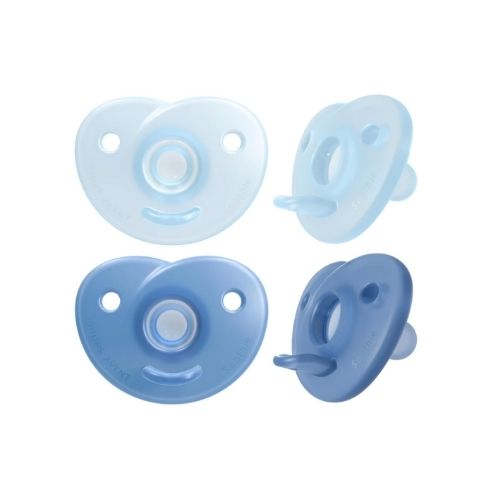 Soothie Heart Pacifier - Blue