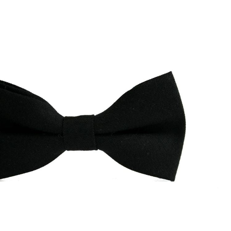 Bow Tie & Suspenders Set - Black