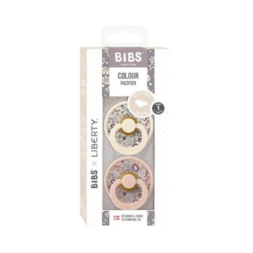 BIBS x Liberty Pacifier Anatomical - Blush Mix (2-Pack)