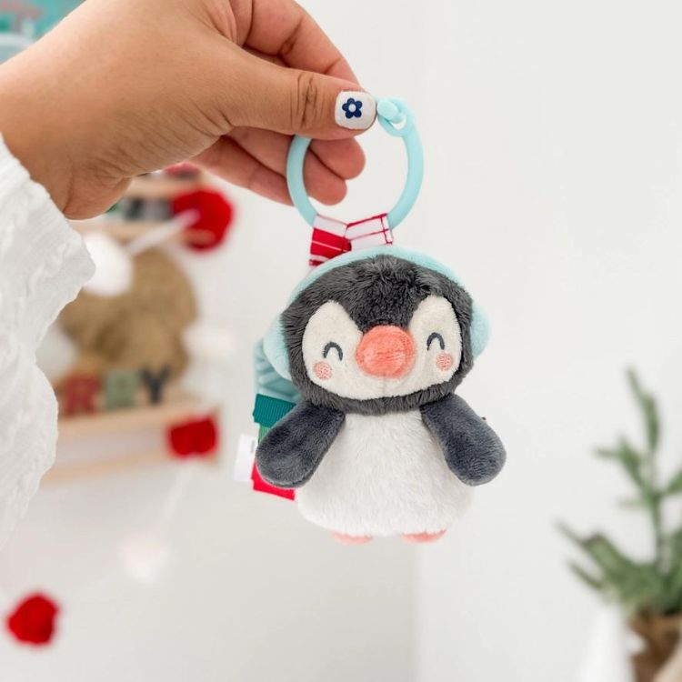 Penguin Itzy Pal™ Plush + Teether