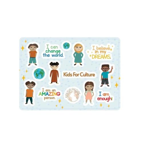 Kids For Culture Stickers