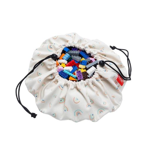 Mini Toy Storage Bag - Rainbows