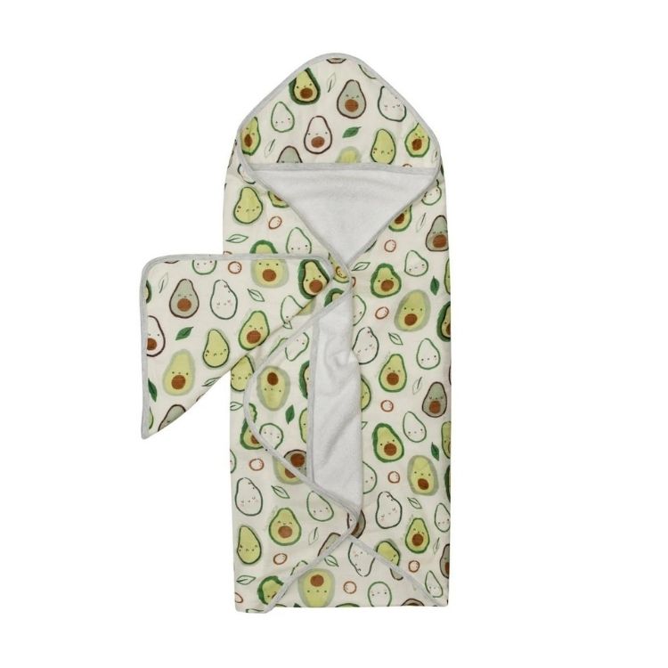 Hooded Towel - Avocado