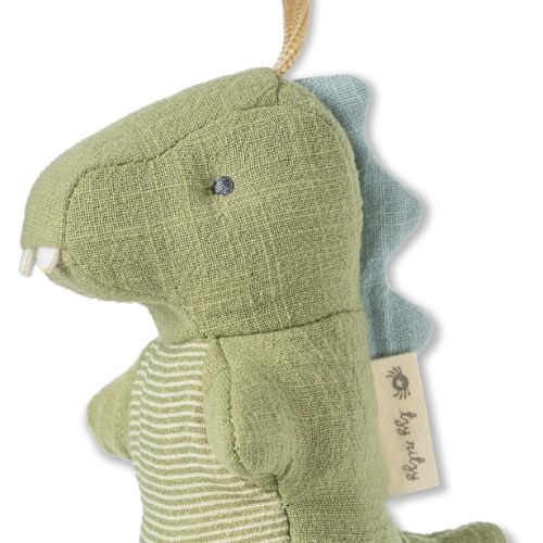 Bitzy Pal™ Natural Rubber Pacifier & Stuffed Dino