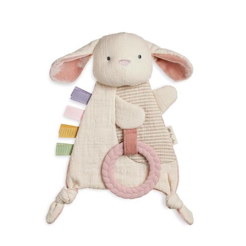 Jouet Sensoriel Bitzy Crinkle™ Lapin Avec Anneau de Dentition